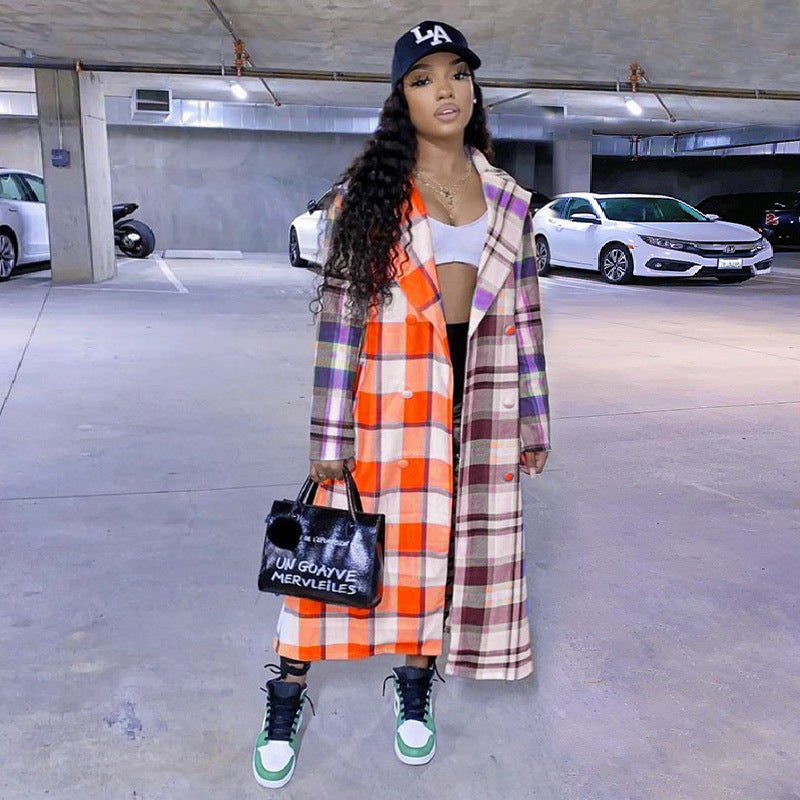 Multicolor Plaid Jacket