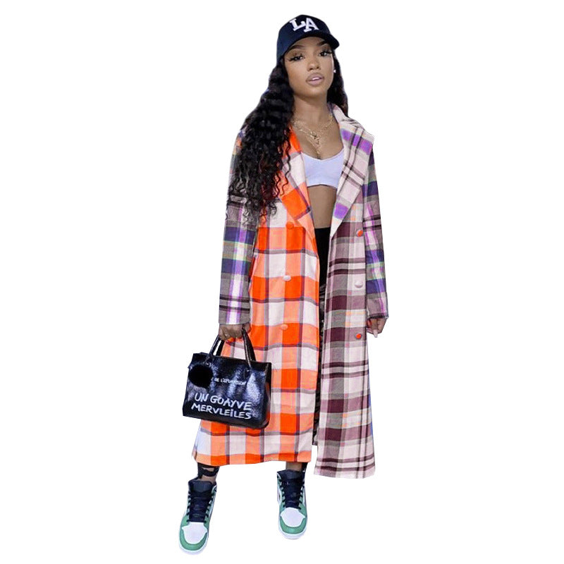 Multicolor Plaid Jacket