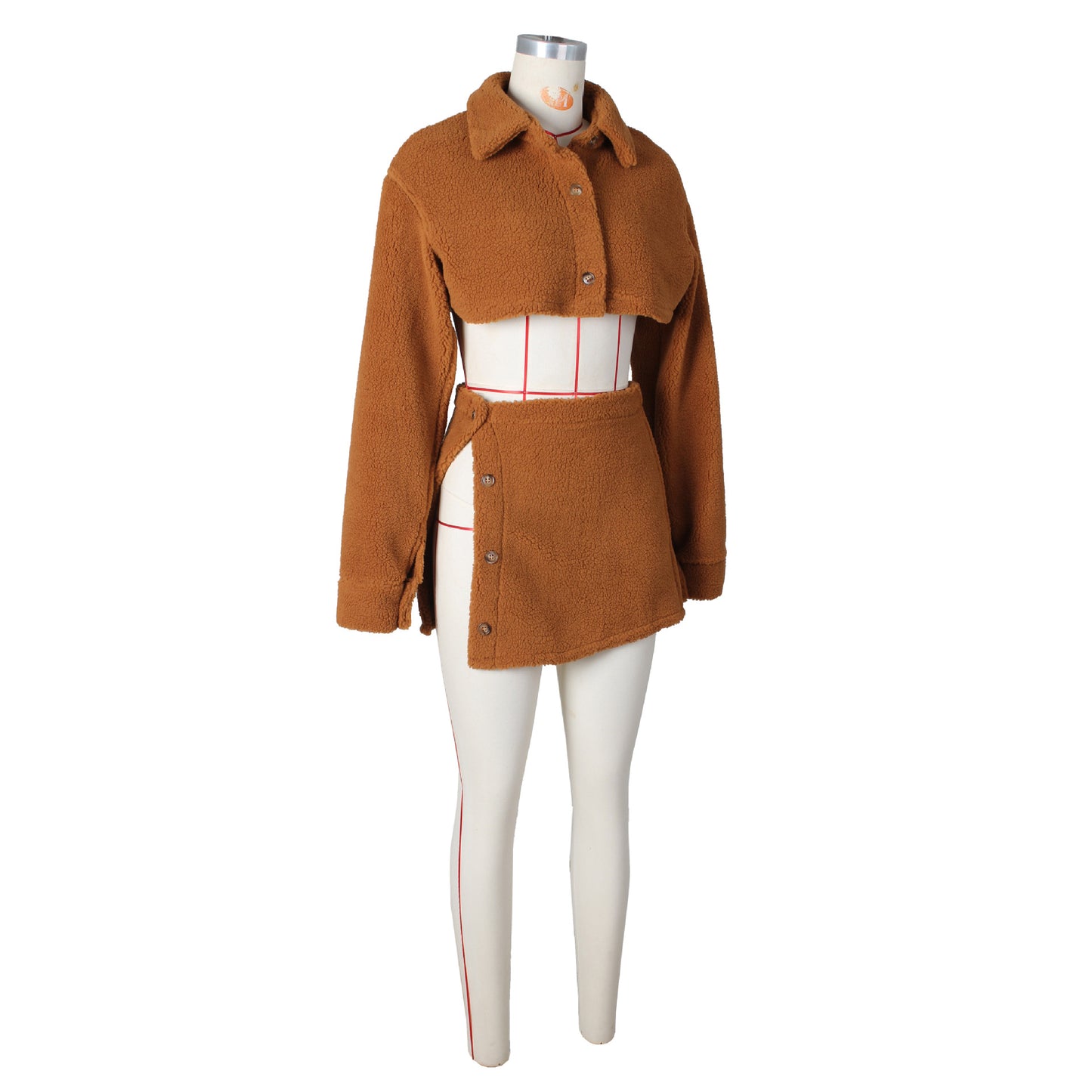 Women's Split Skirt Set