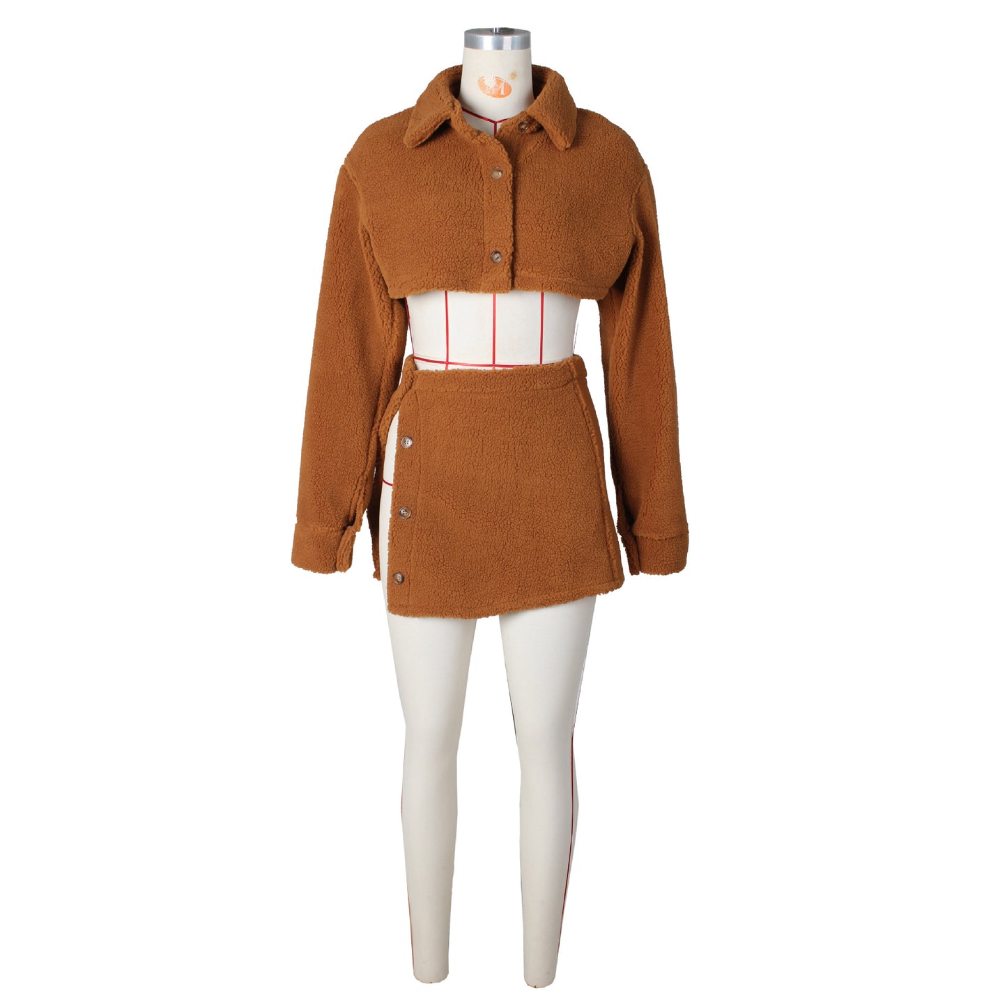 Women's Split Skirt Set