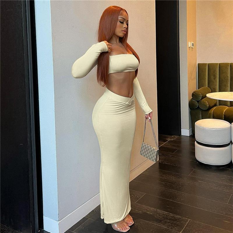 Molly Hip-wrapped Skirt Set