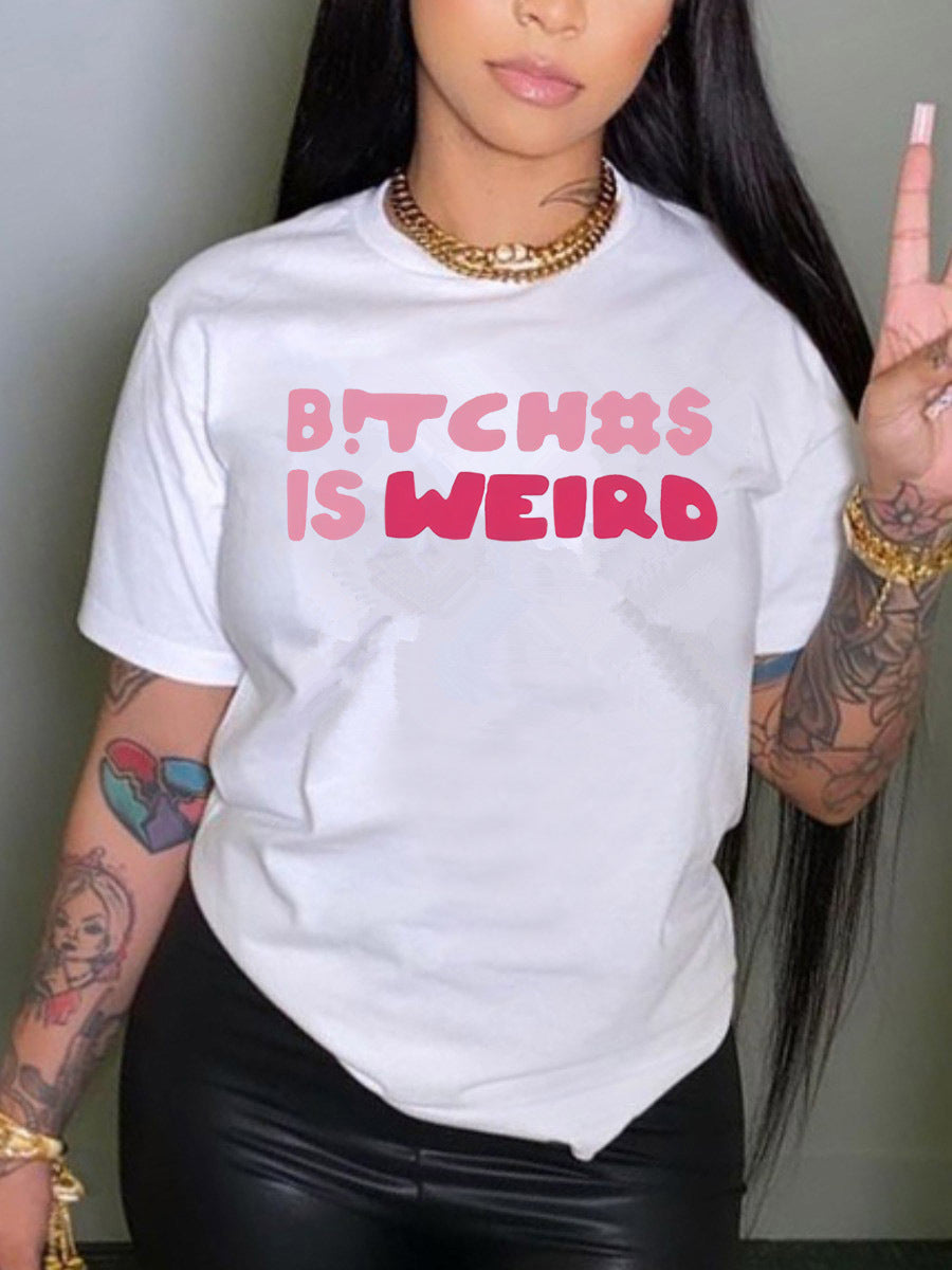 B...... is weird- Tee