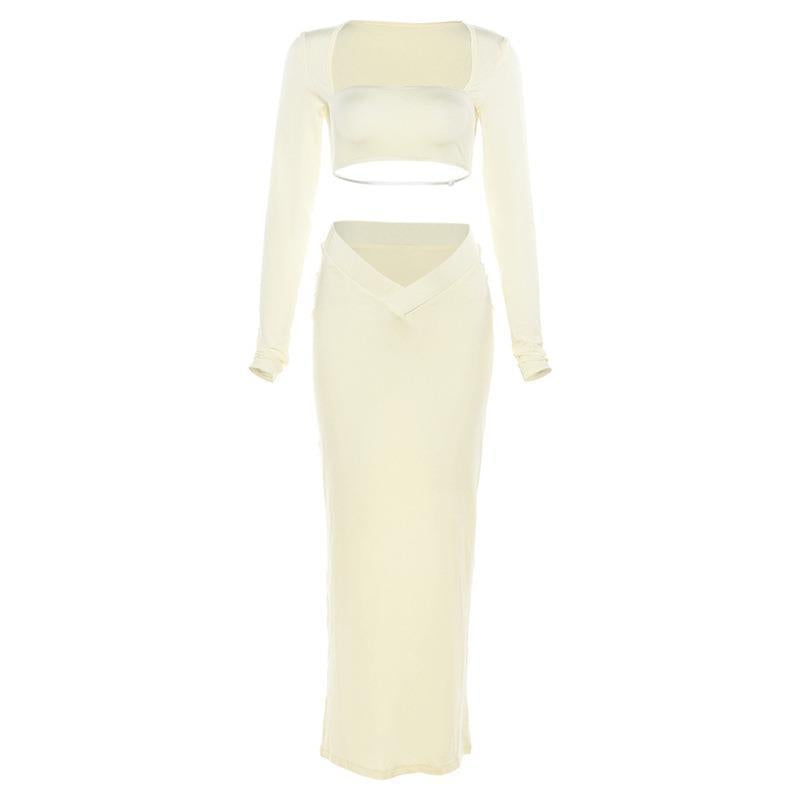 Molly Hip-wrapped Skirt Set