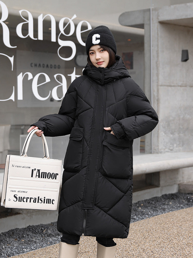 Women's Mid-length Puffer Jacket