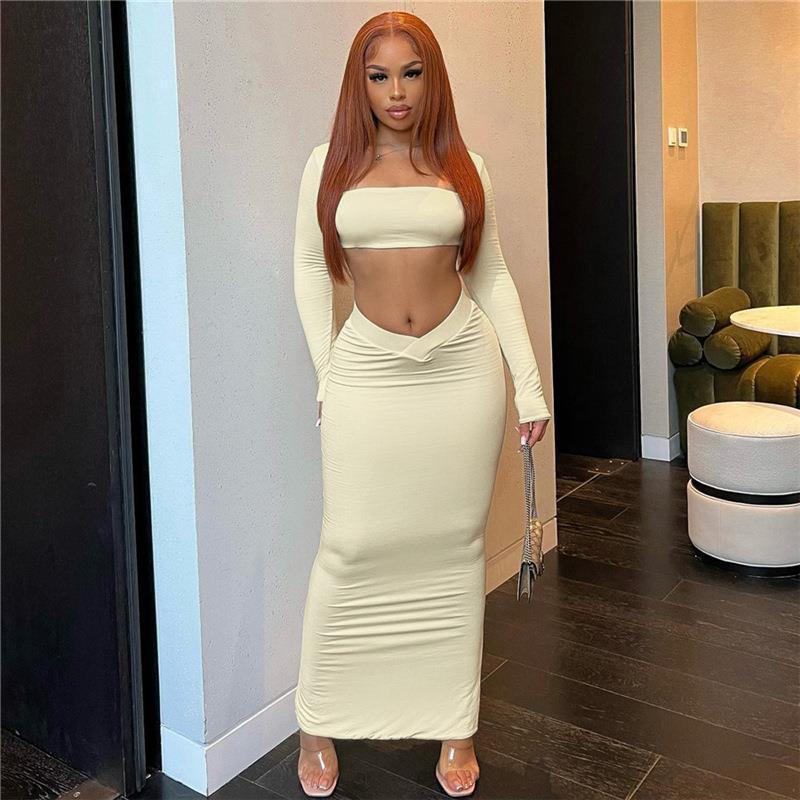 Molly Hip-wrapped Skirt Set