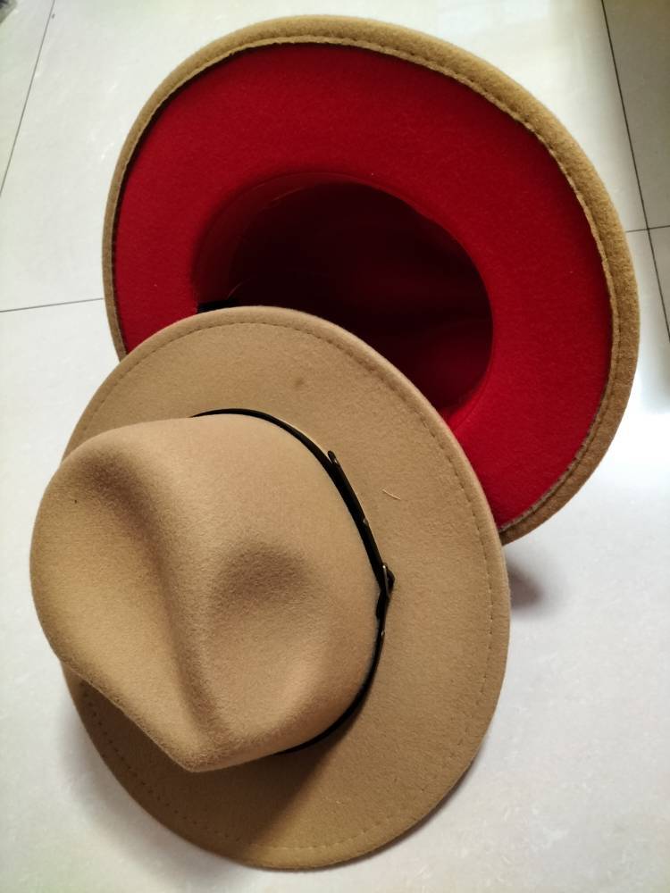 Flat Brim Fedora Jazz Hat