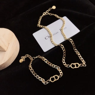 CD Choker Necklace Set