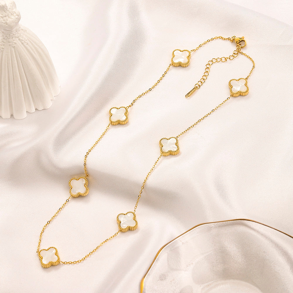 7 Clover Inspired Necklace