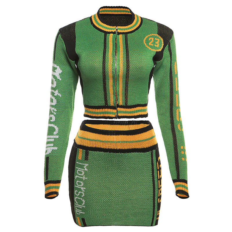 Woven Skirt Set