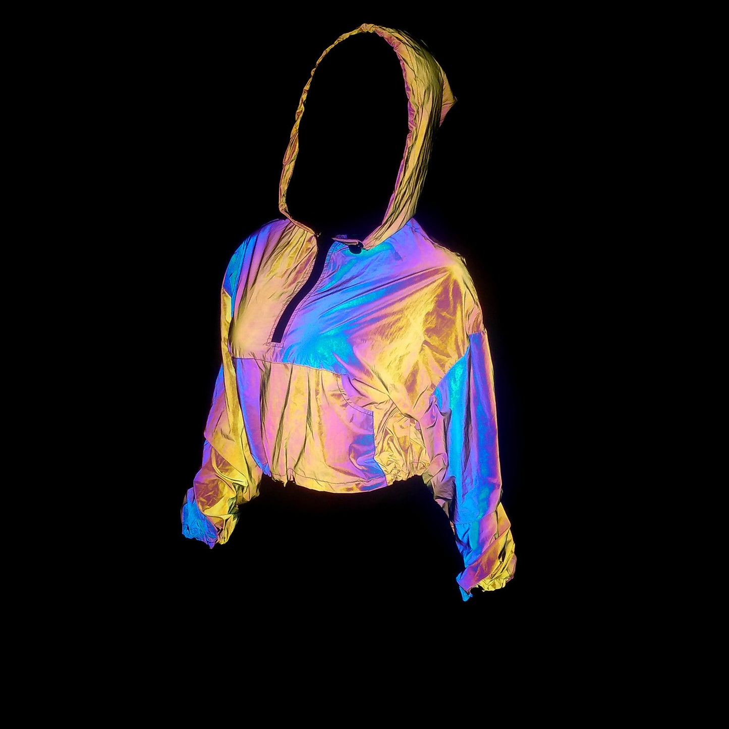 Reflective Ladies Hooded Pullover
