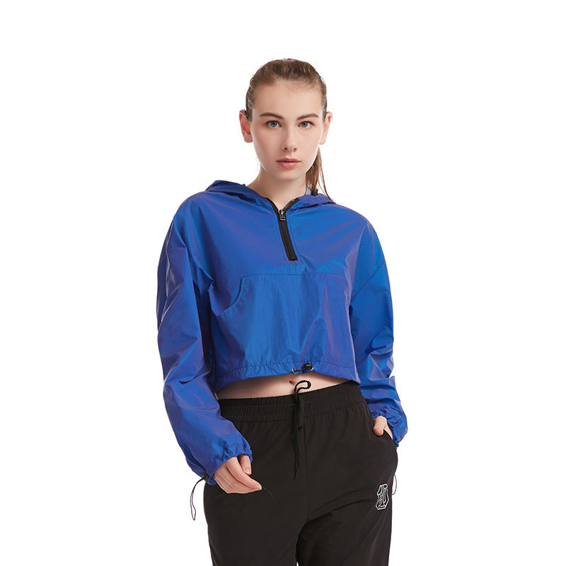 Reflective Ladies Hooded Pullover