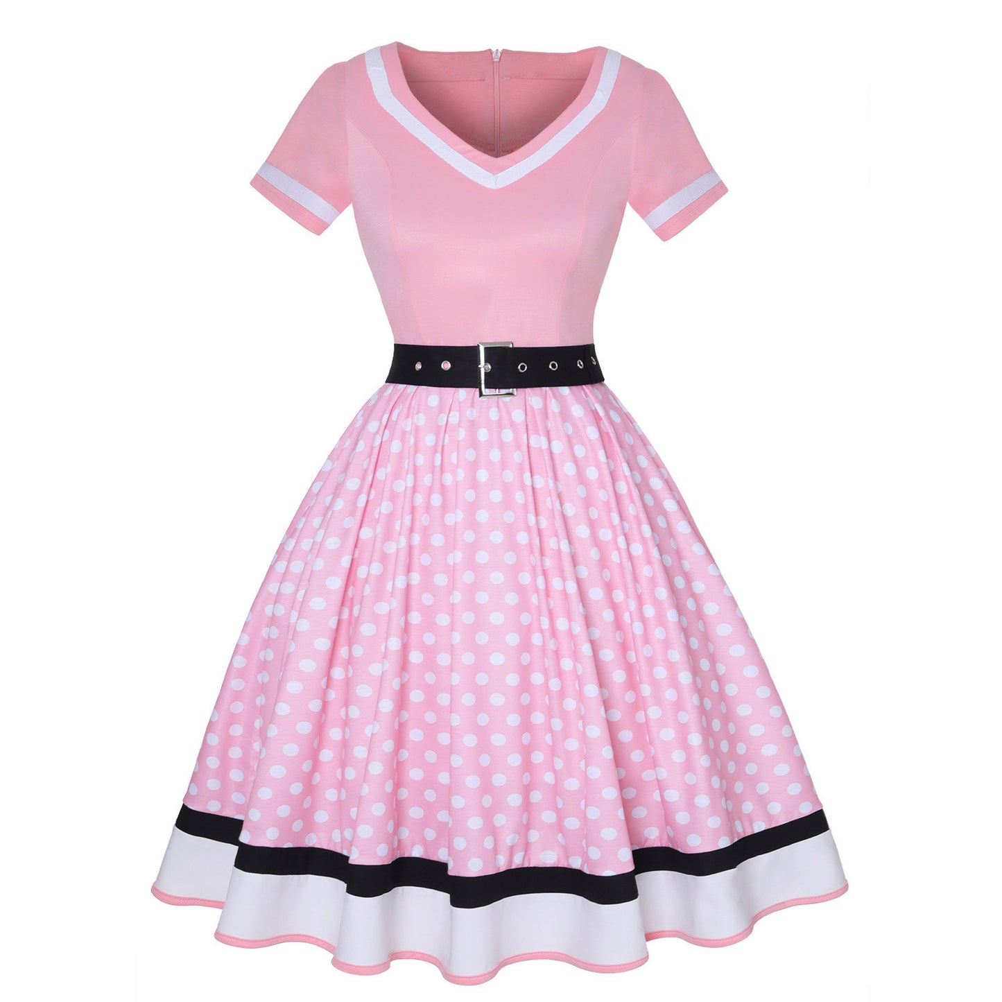 Retro Women's Polka Dot Dress