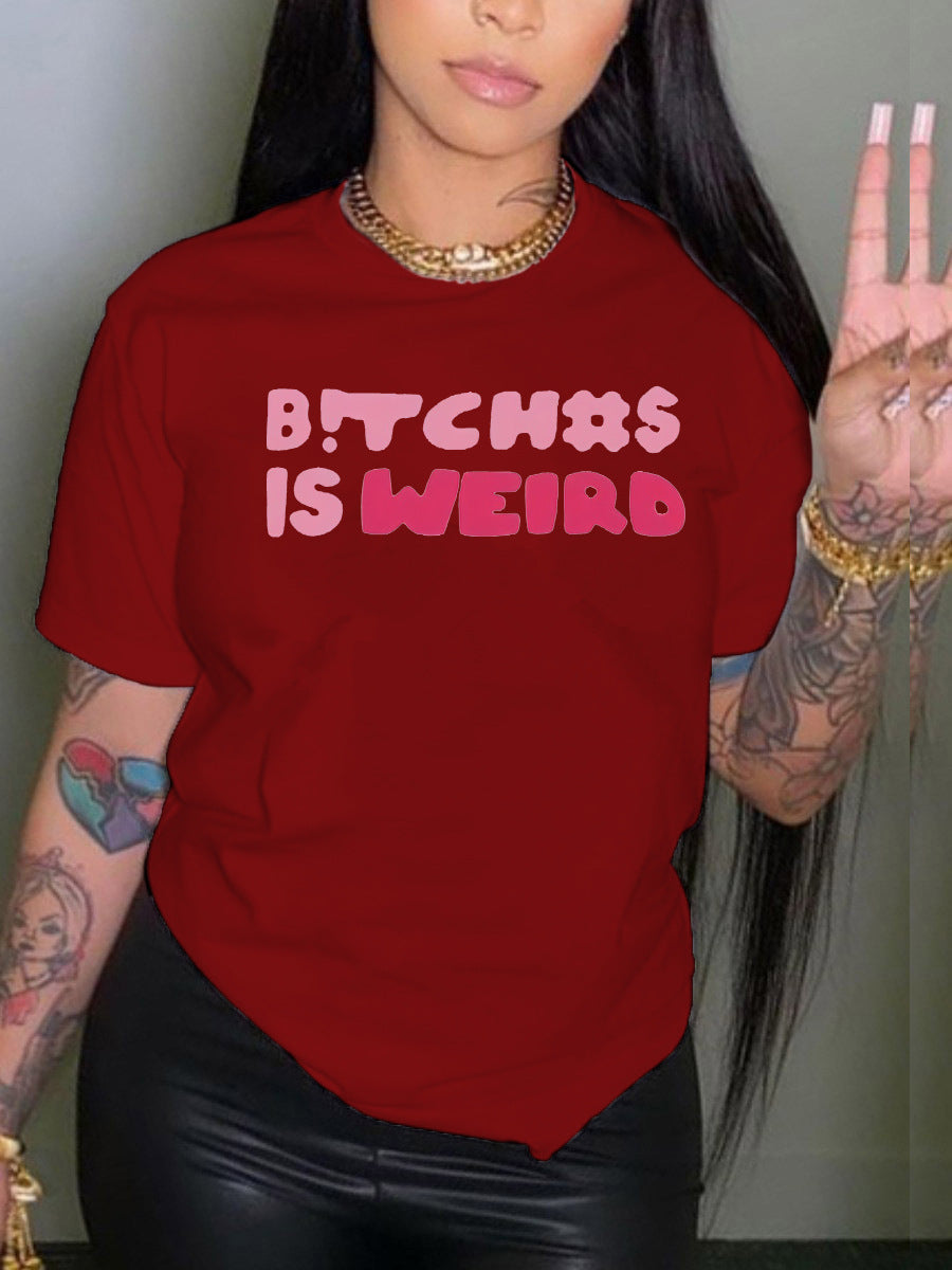 B...... is weird- Tee