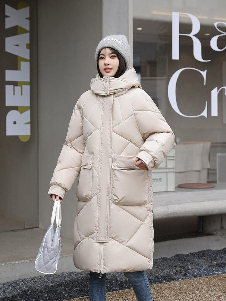Women's Mid-length Puffer Jacket