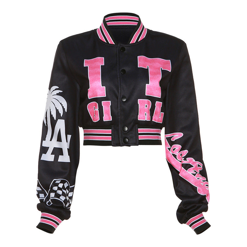 It Girl Baseball Jacket