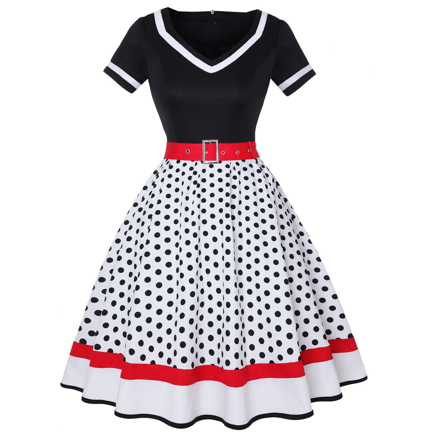 Retro Women's Polka Dot Dress