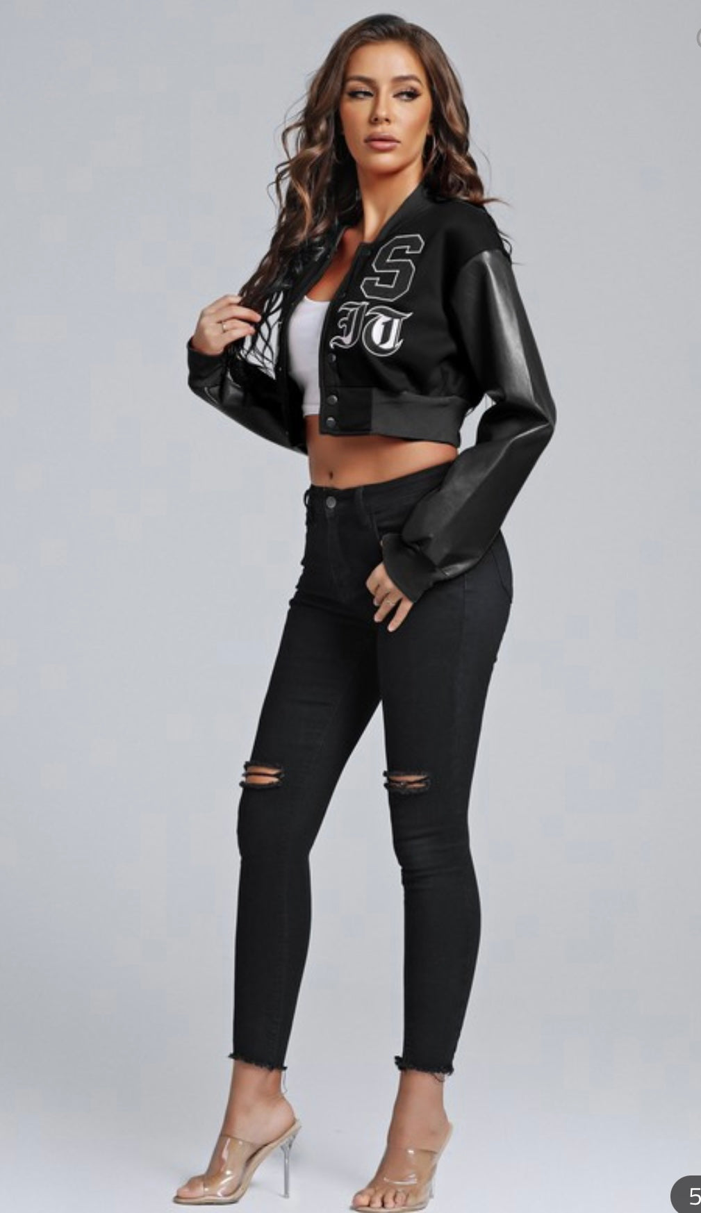 Varsity Crop Jacket