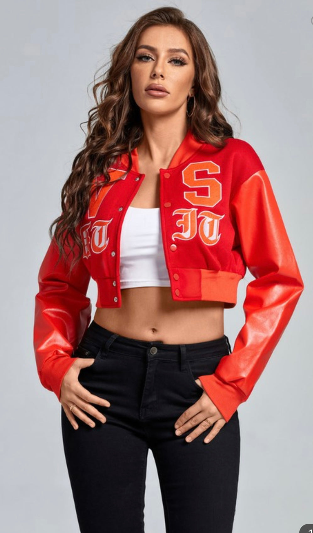 Varsity Crop Jacket