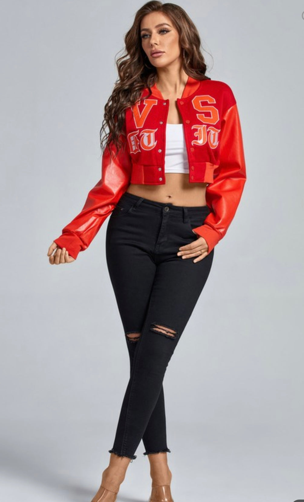 Varsity Crop Jacket