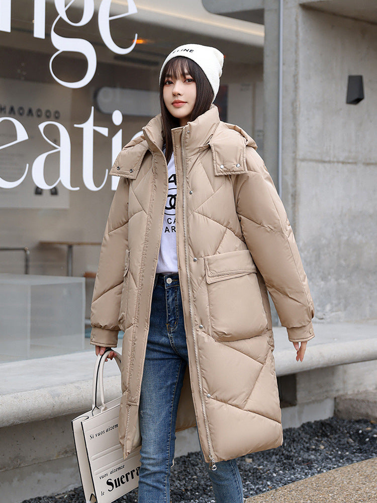 Women's Mid-length Puffer Jacket