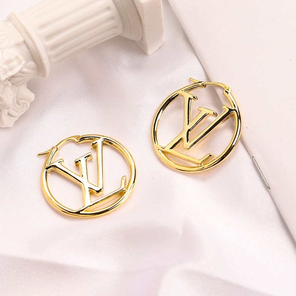 Luxury Gold Hoops