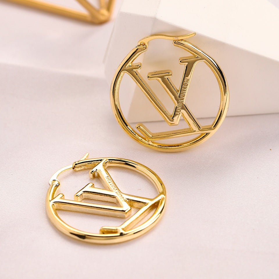 Luxury Gold Hoops