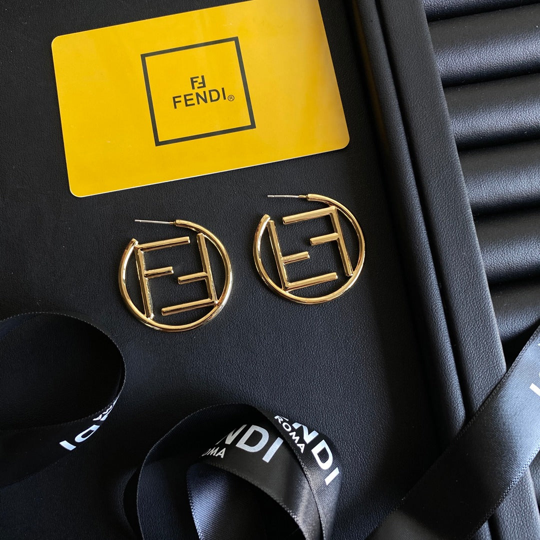 FF Inspired Luxury Hoop Earrings