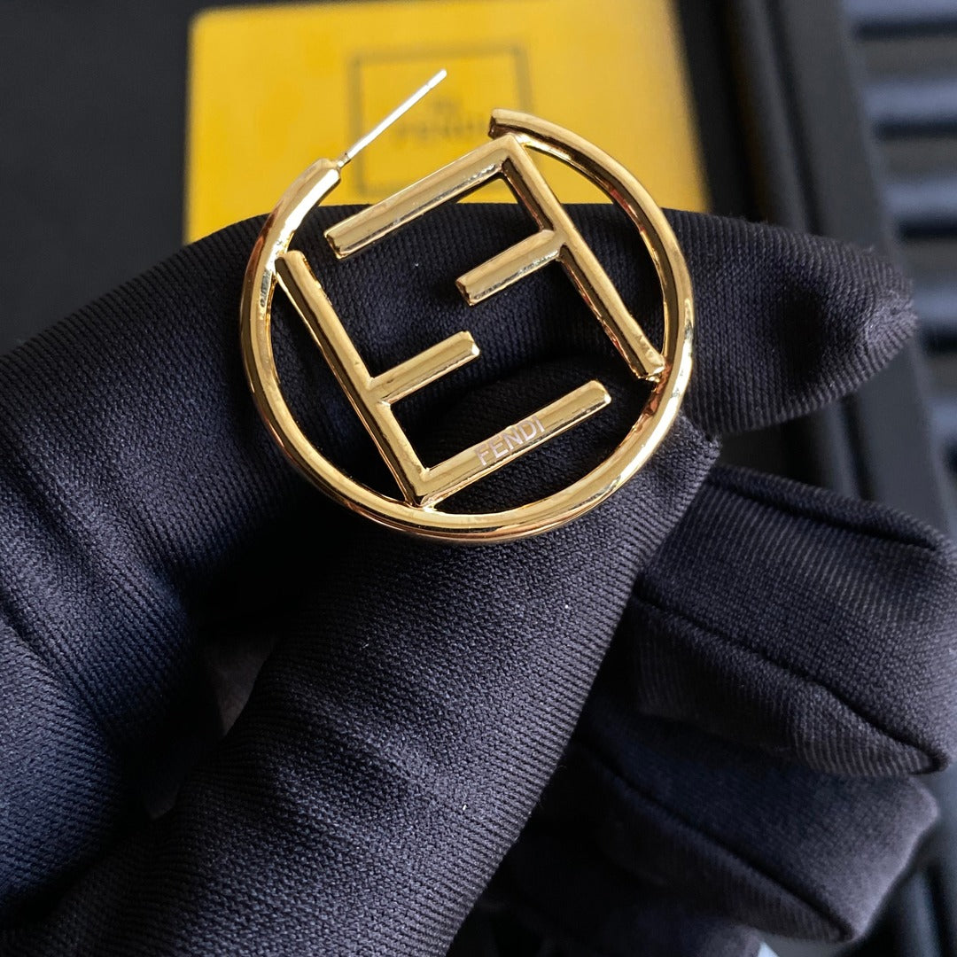 FF Inspired Luxury Hoop Earrings