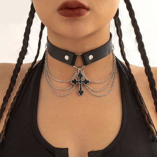 Alloy Necklace Cross