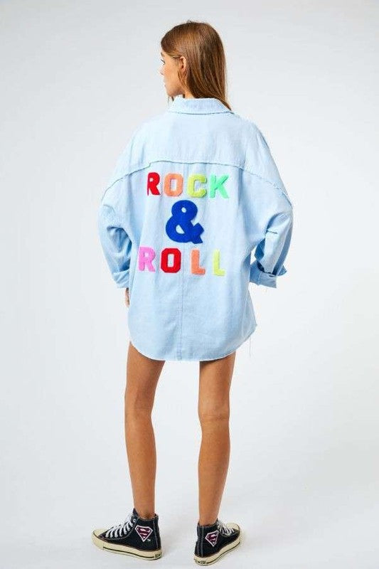 Rock & Roll Detail Shirt